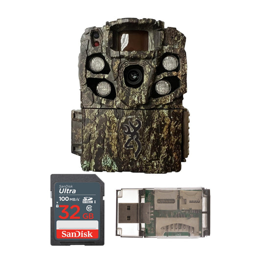Browning Strike Force Full HD Extreme Trail Camera with 32GB SD Card and USB 2.0 Card Reader