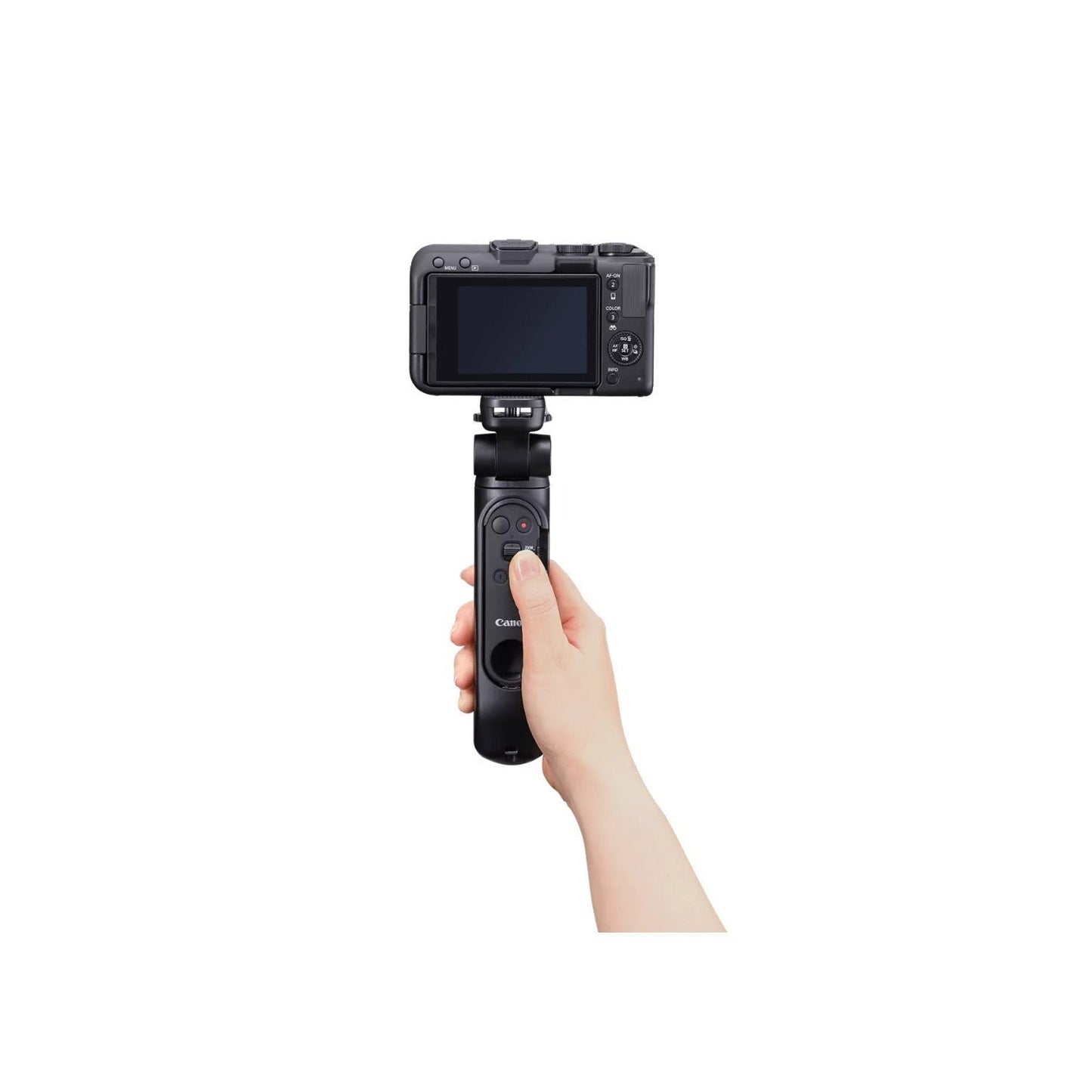 Canon Tripod Grip HG-200TBR with Stereo Microphone and BR-E2 Remote (Black)