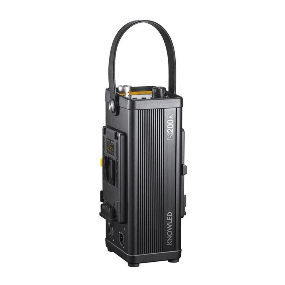Godox M200Bi Knowled Bi-Color LED Light with Quiet Cooling System and 7 Built-In FX Effects (Black)