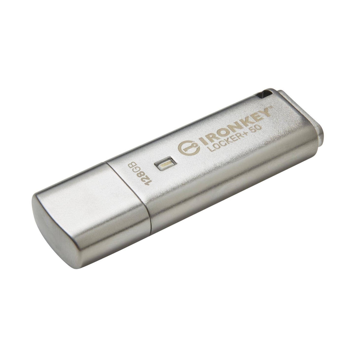 Kingston 128GB IronKey Locker+ 50 USB Type-A Flash Drive