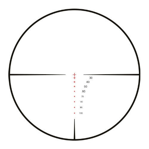 Hawke XB30 SR 2-7x32mm, Capped Turrets, 1/2 MOA Low-Profile Crossbow Scope