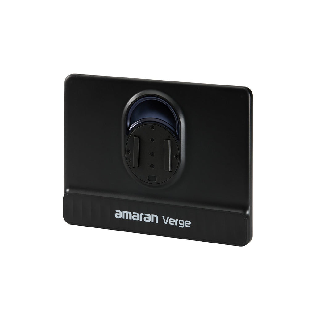 amaran Verge LED Panel Light (2-Pack Charcoal) with 2 x Desk Clamp Stand (Black)