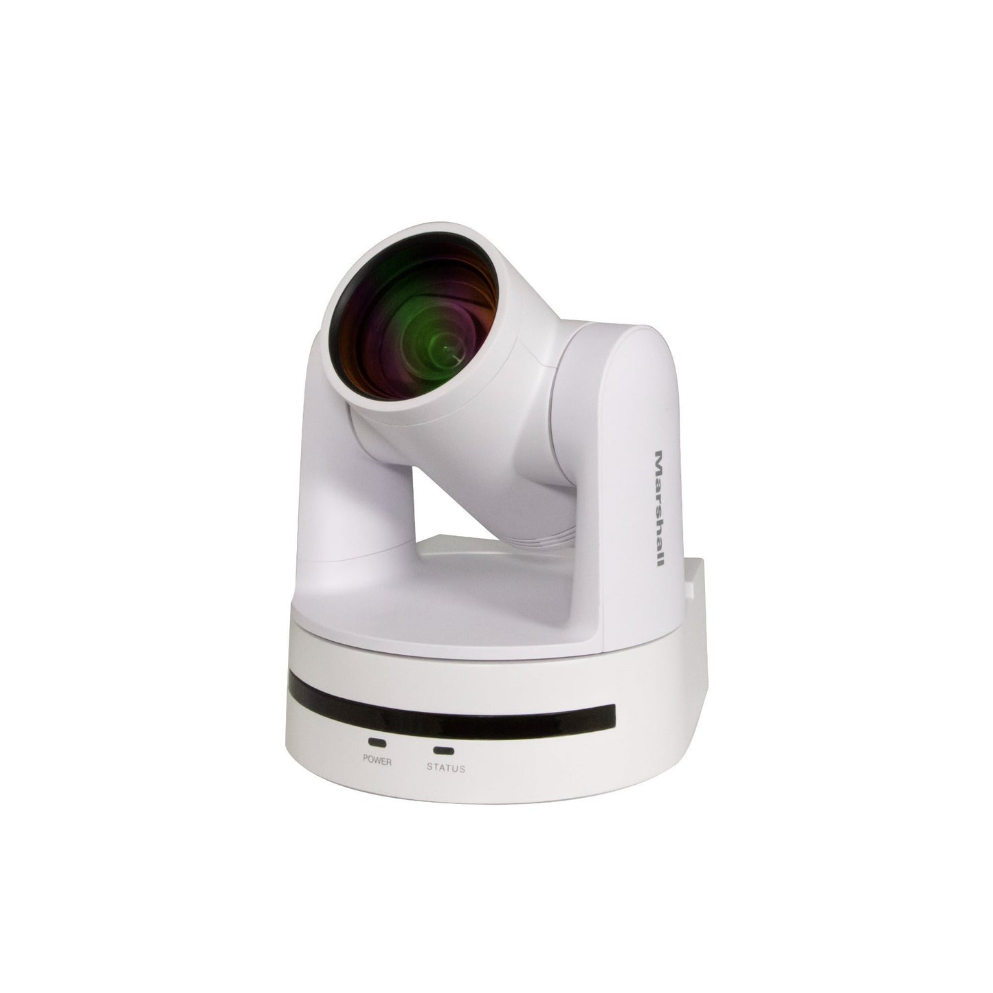 Marshall Electronics CV612-TBI Compact PTZ Camera with AI Auto-Framing (White)