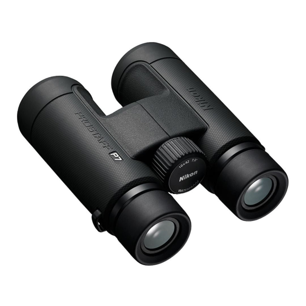 Nikon PROSTAFF P7 10x42 Waterproof Binoculars, Locking Diopter (Black) (Certified Refurbished)
