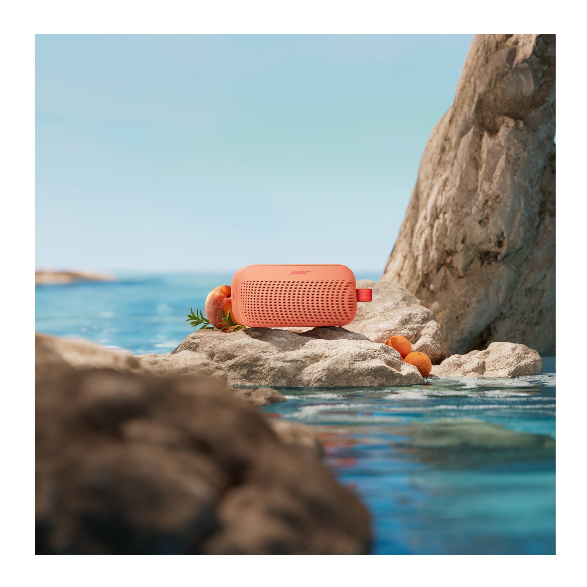 Bose SoundLink Flex Portable Bluetooth Speaker (2nd Generation, Sunset Peach)