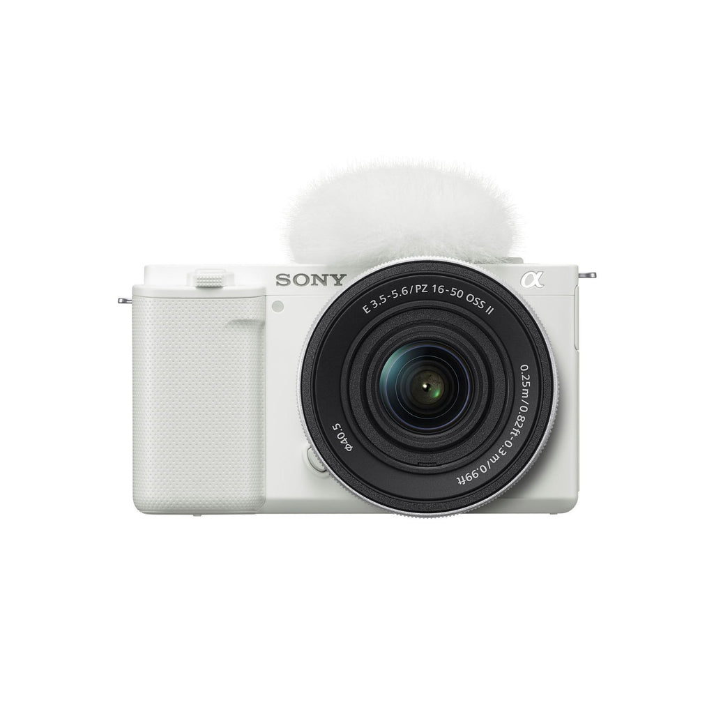 Sony ZV-E10 Mirrorless Camera with E PZ 16-50mm F3.5-5.6 OSS II Lens (White) (Used)