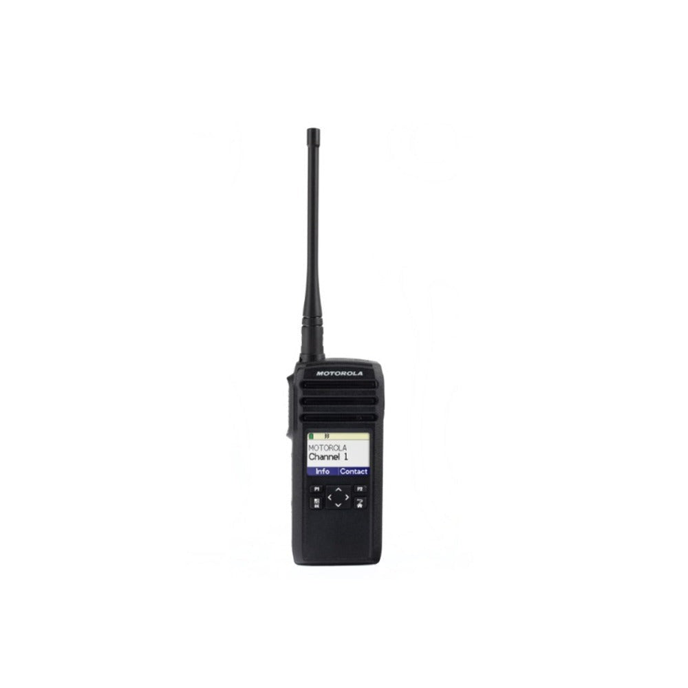 Motorola DTR700 Digital Two-Way Radio with 900MHz and 50 Channels Bundle