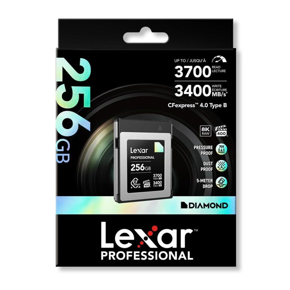 Lexar Diamond Series Professional 256GB CFexpress 4.0 Type-B Memory Card