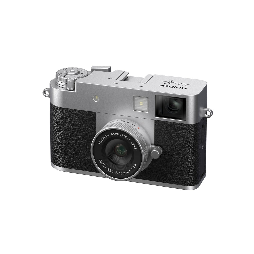 FUJIFILM X Half Premium Compact Camera with 2-in-1 Creative Mode and 26 Creative Filters (Silver)
