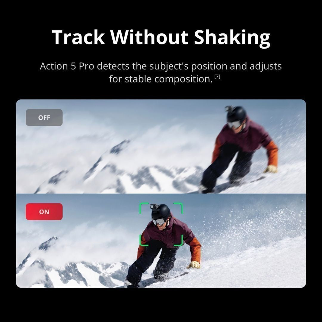 DJI Osmo Action 5 Pro Standard Combo Action Camera with 4nm Chip and 47GB Built-In Storage Bundle