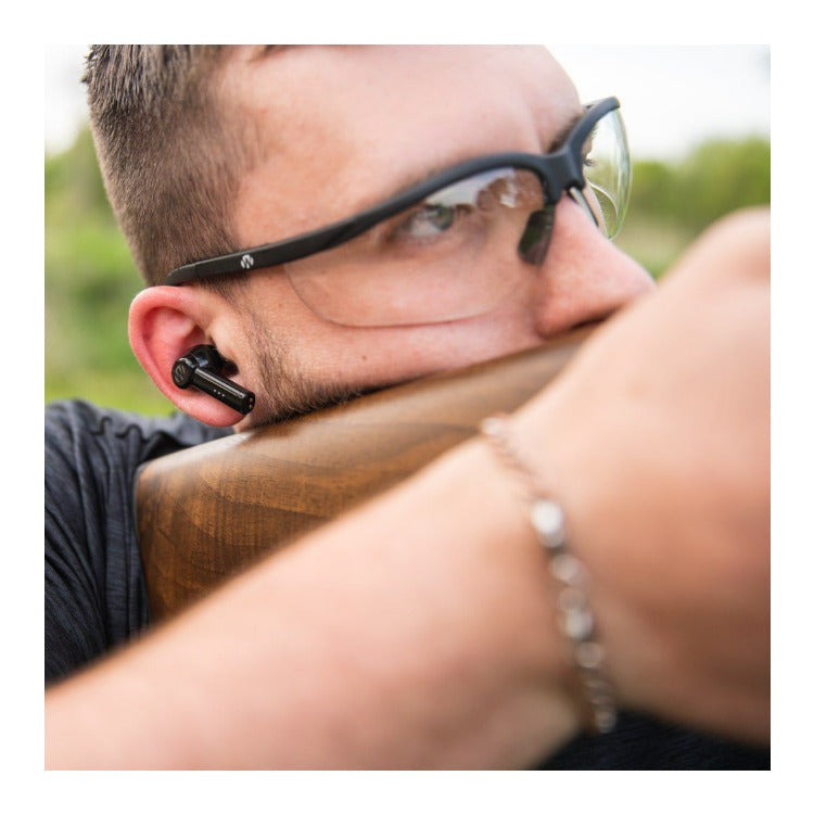 Walker's Disruptor Noise Canceling Bluetooth Earbuds with Forward Focus Mode