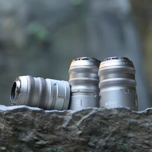 CHIOPT AURA Full-Frame Cinema 5-Lens Kit 16/24/35/50/85mm with Case (Canon RF)