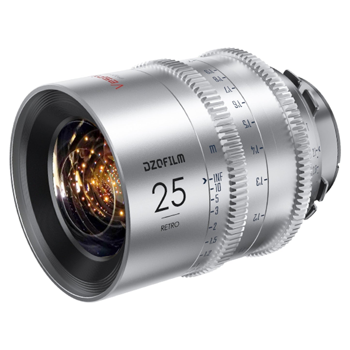 DZOFilm VESPID Retro 7-Lens Kit 16mm, 25mm, 35mm, 50mm, 75mm, 100mm, and 125 mm with Hard Case