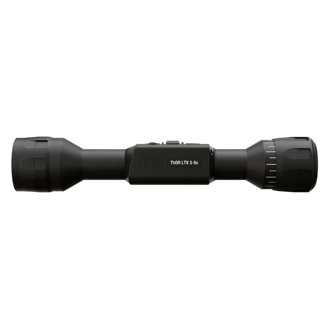 ATN ThOR LTV 3-9x 256 x 192 12 Micron Ultra-Light Thermal Rifle Scope with Video Recording (Black)