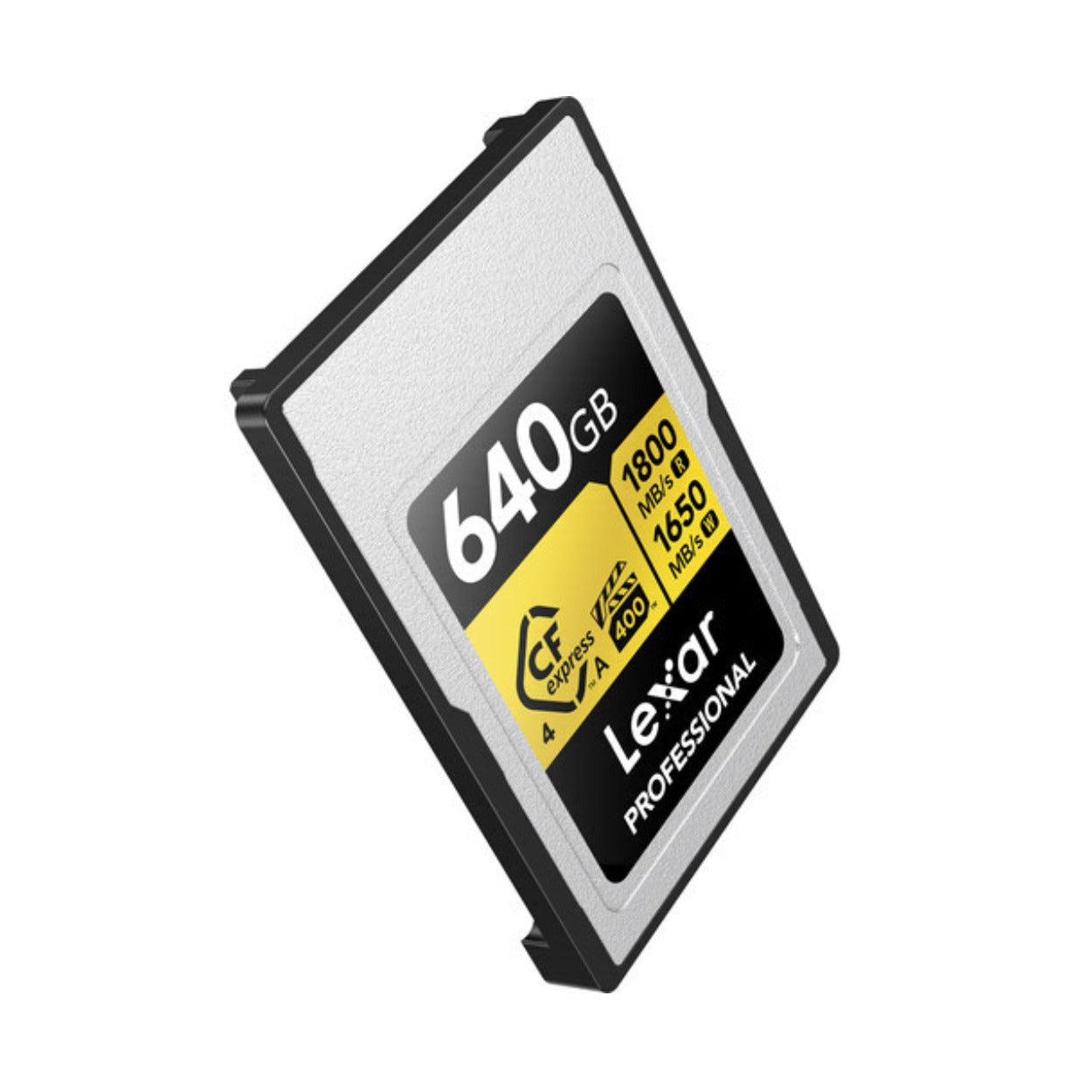Lexar 640GB Professional GOLD CFexpress 4.0 Type A Memory Card