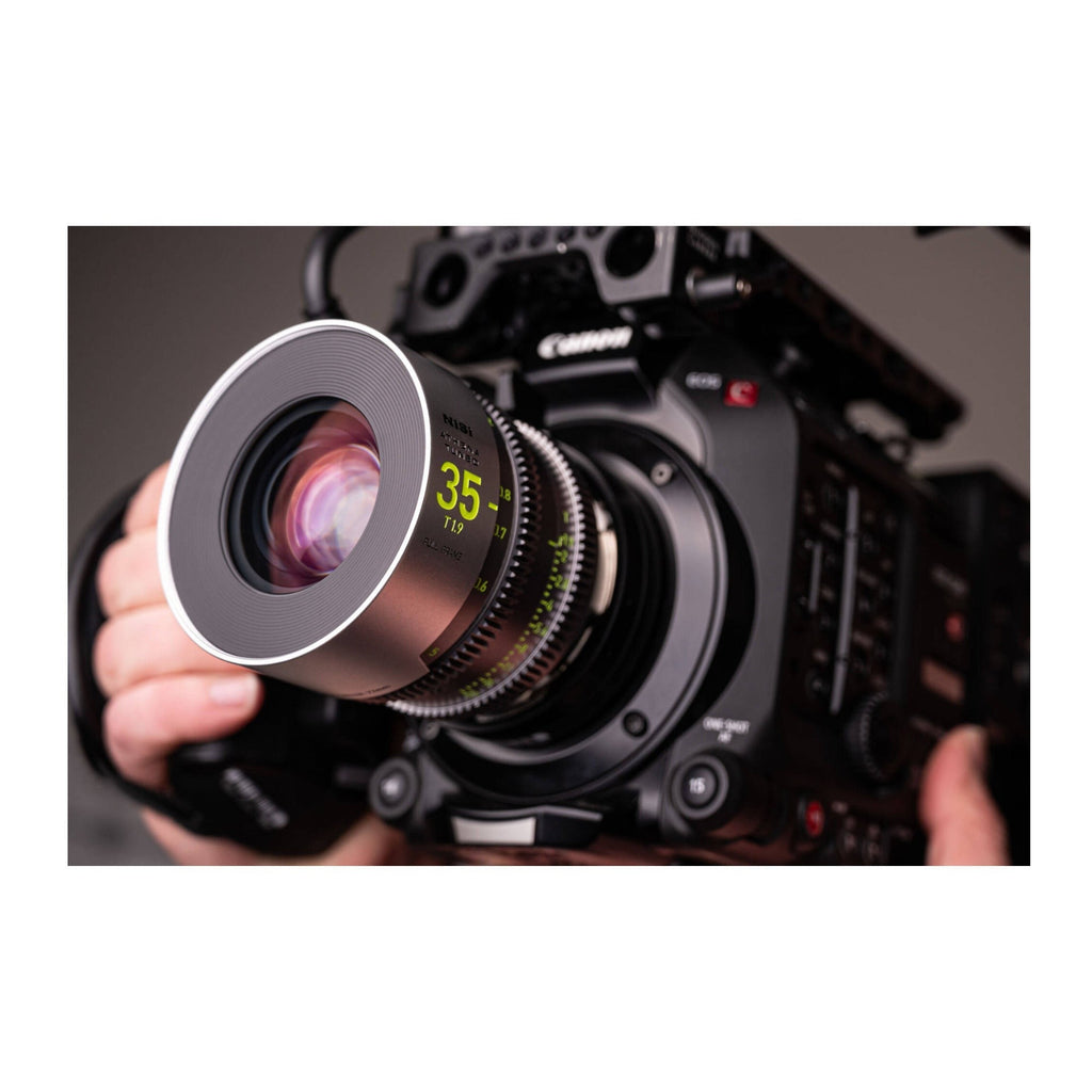 NiSi ATHENA Tuned Prime T2.4/1.9 Full-Frame 5-Lens Kit with Case (PL Mount)