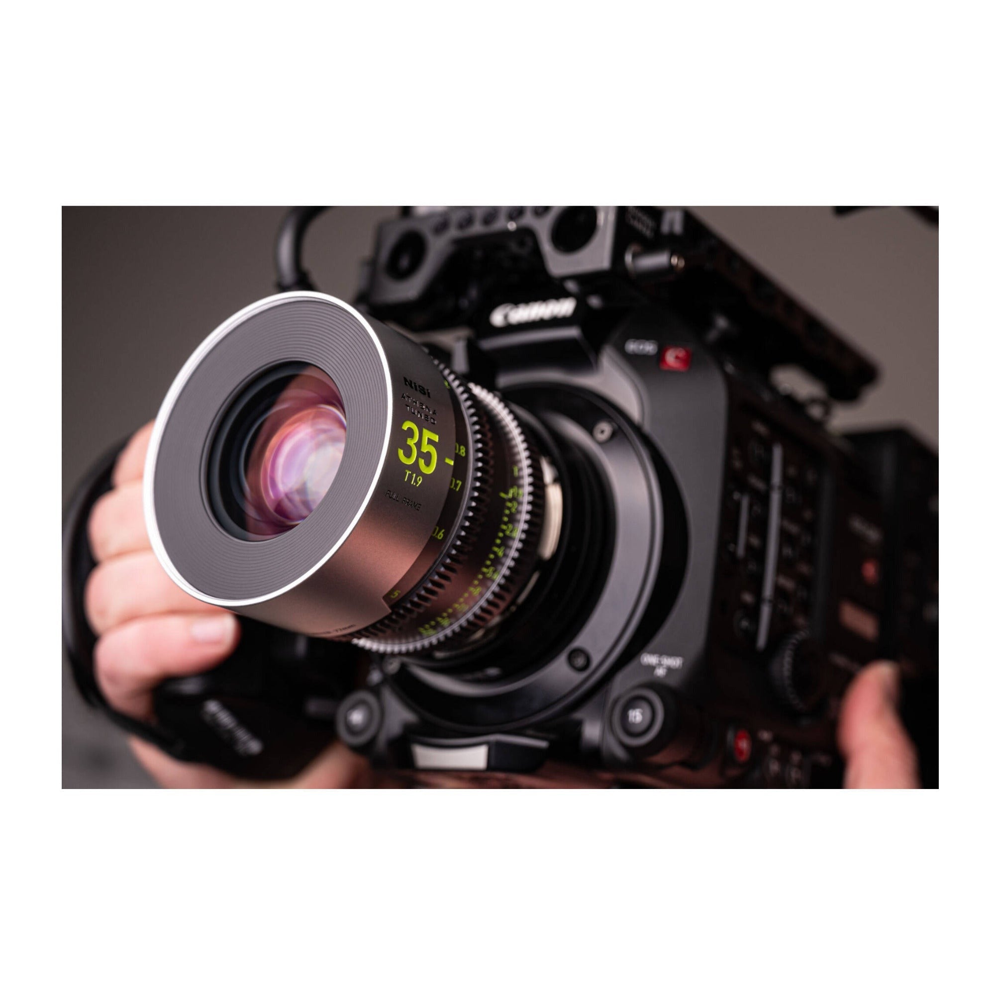 NiSi ATHENA Tuned Prime T2.4/1.9 Full-Frame 5-Lens Kit with Case (PL Mount)