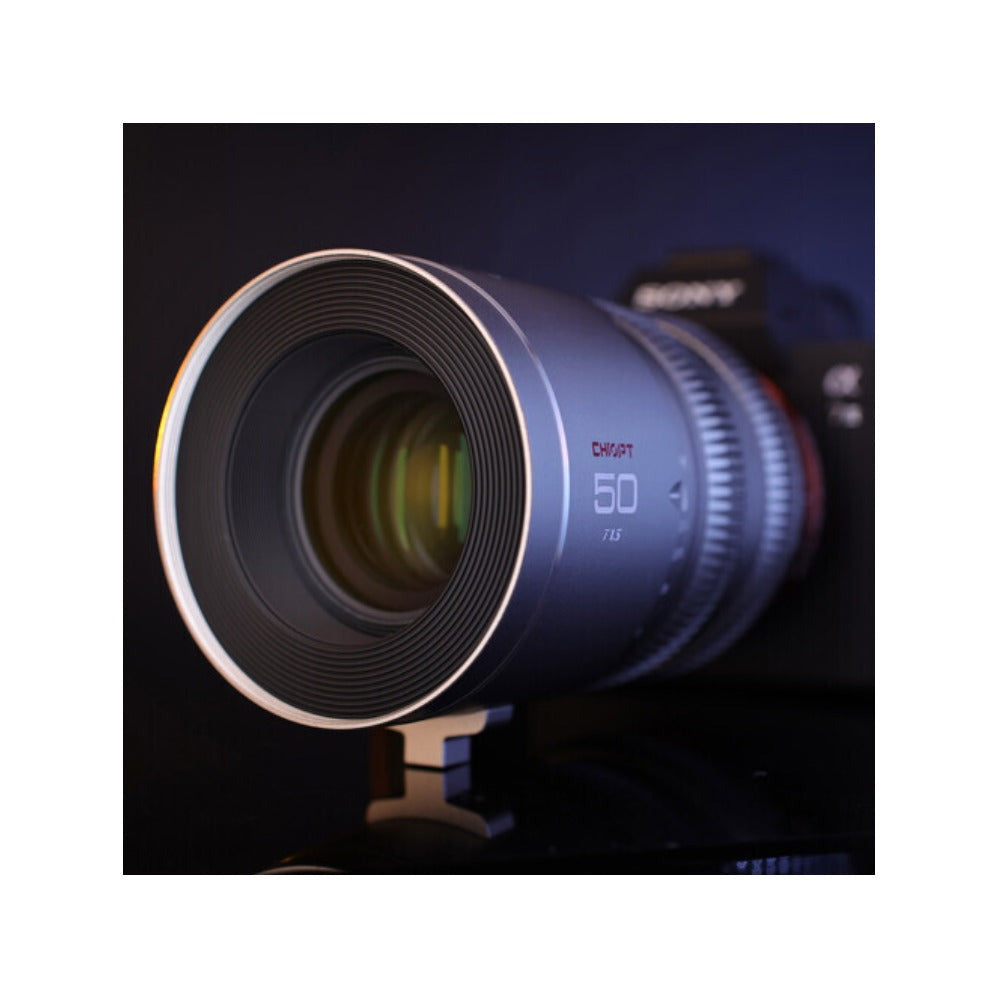 CHIOPT AURA 50mm T1.5-T22 Full-Frame Cinema Lens (Sony E)