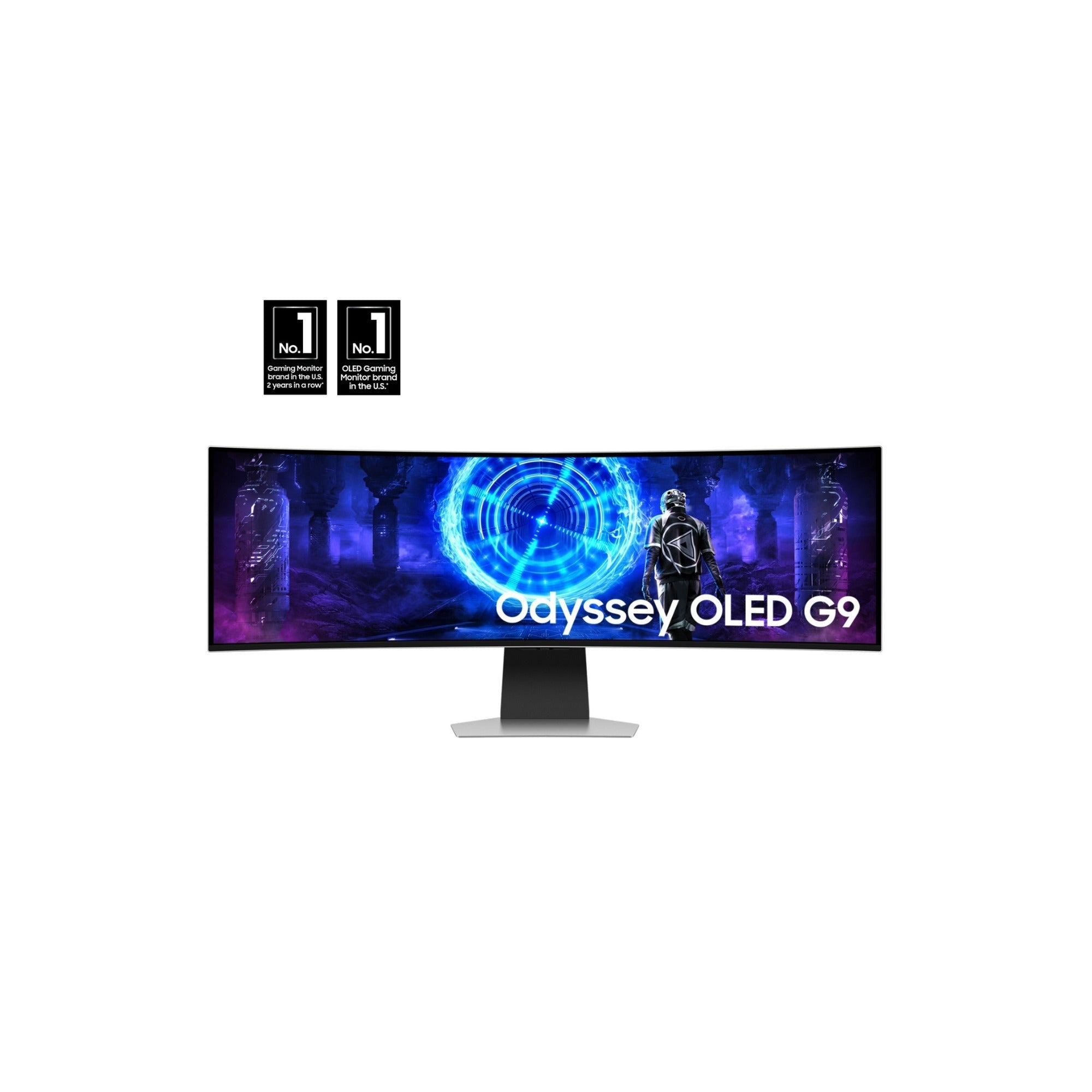 Samsung Odyssey G9 G95SD 49′′ QD-OLED Curved Gaming Monitor (240Hz) (Used)
