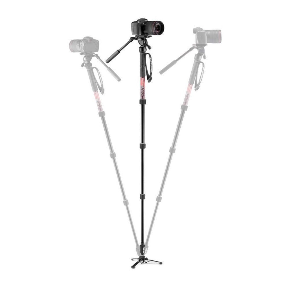 Manfrotto Element MII Video Monopod with Live Fluid Head