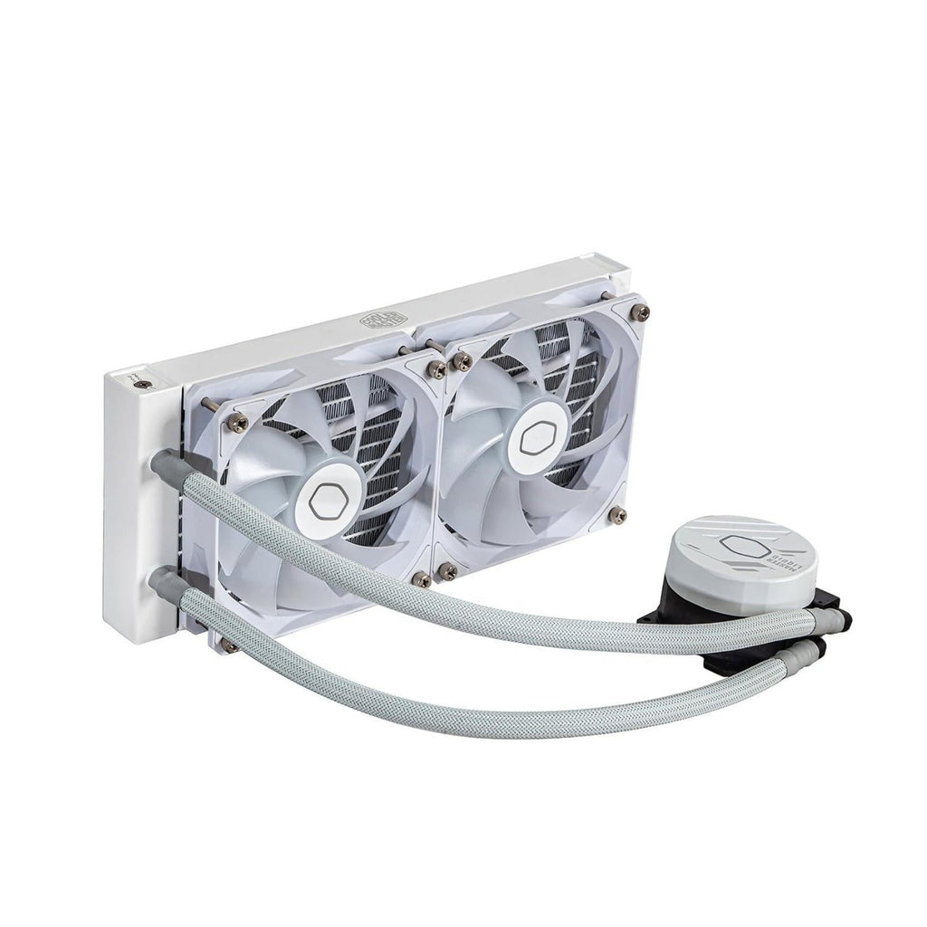 Cooler Master MasterLiquid 240L Core ARGB Close-Loop AIO Liquid Cooler (White)