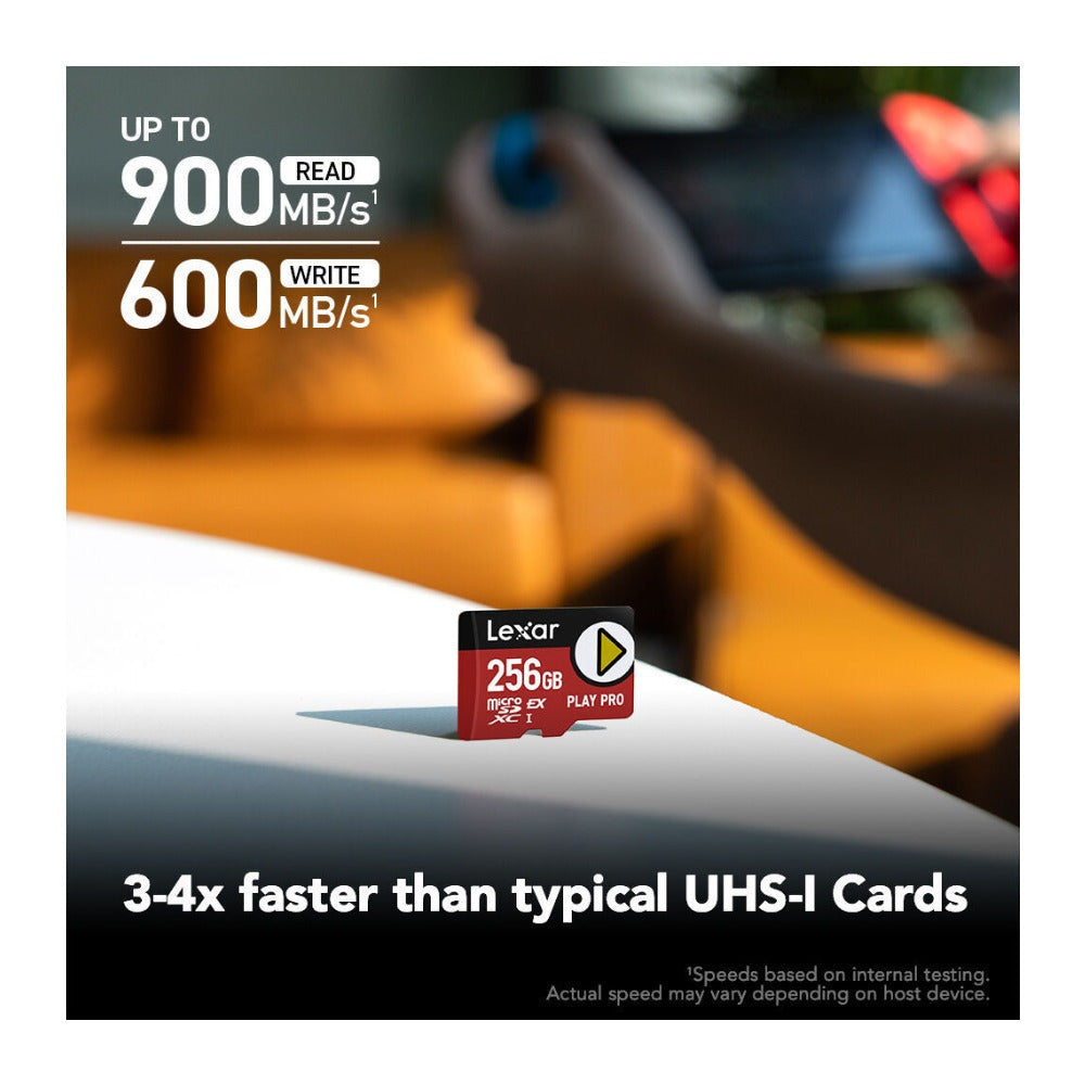 Lexar 256GB PLAY PRO microSDXC Express Memory Card