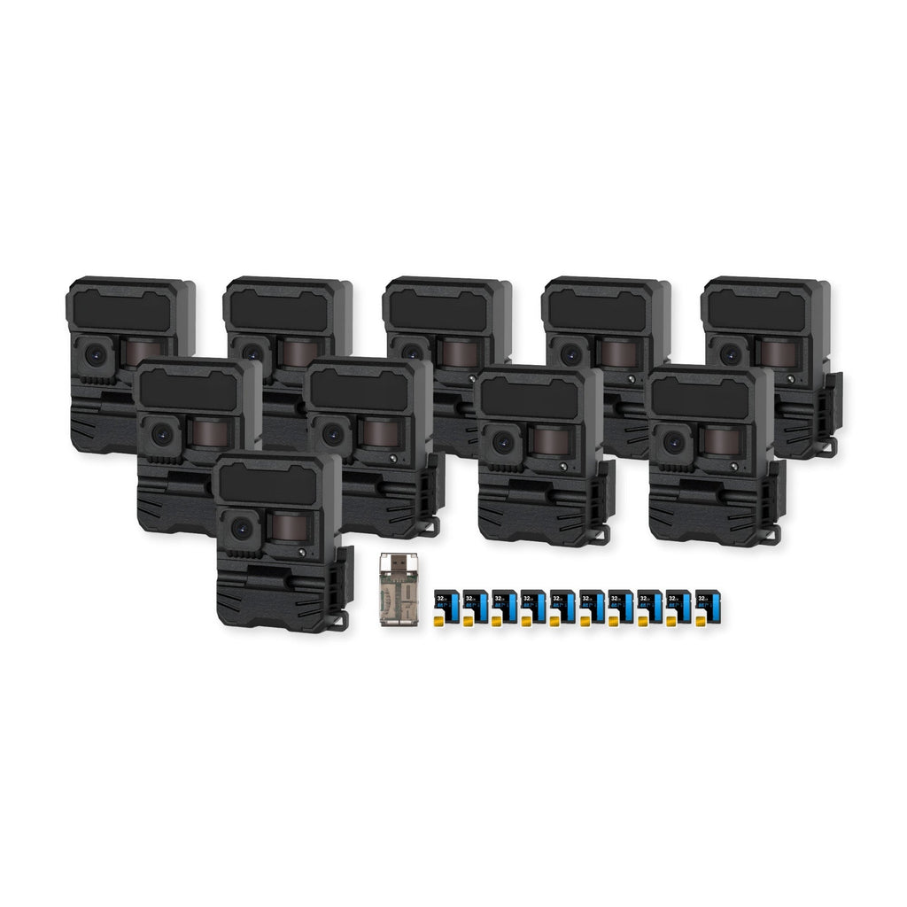 Yellowstone Y2 Black Wide Lens Camera Bundle with Card Reader, and Accessories (10-Pack)