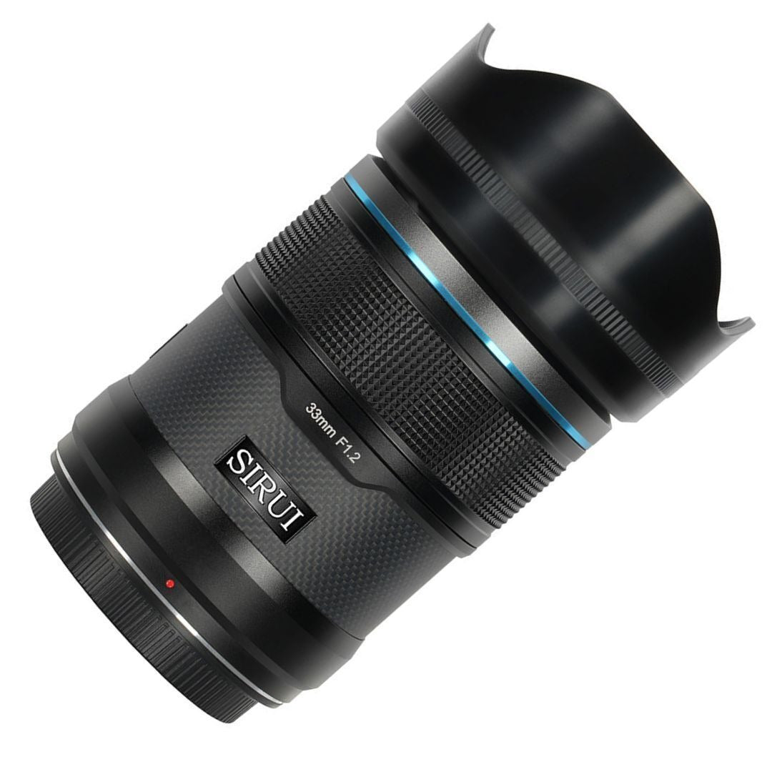 SIRUI Sniper Series 33mm F1.2 APS-C Autofocus Lens (E Mount, Black, Carbon Fiber)