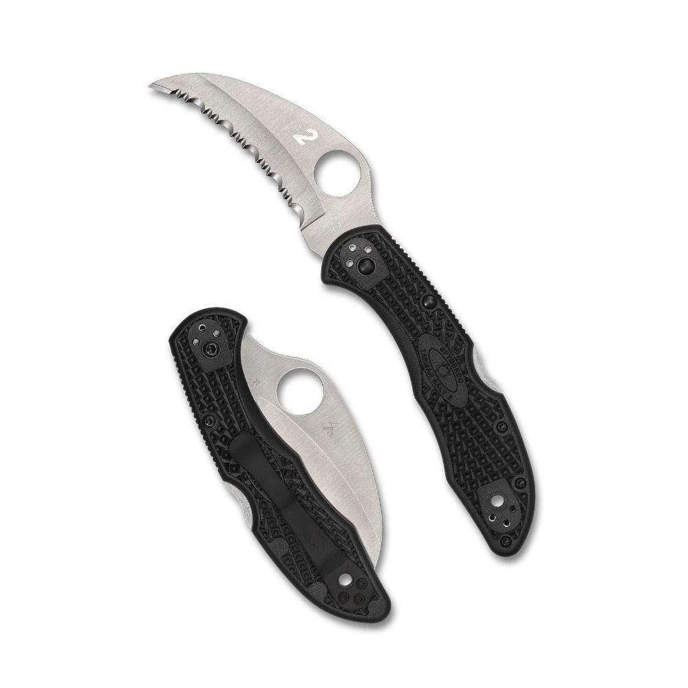 Spyderco Tasman Salt 2 Folding Knife with Ultra-Corrosion-Resistant Steel Blade