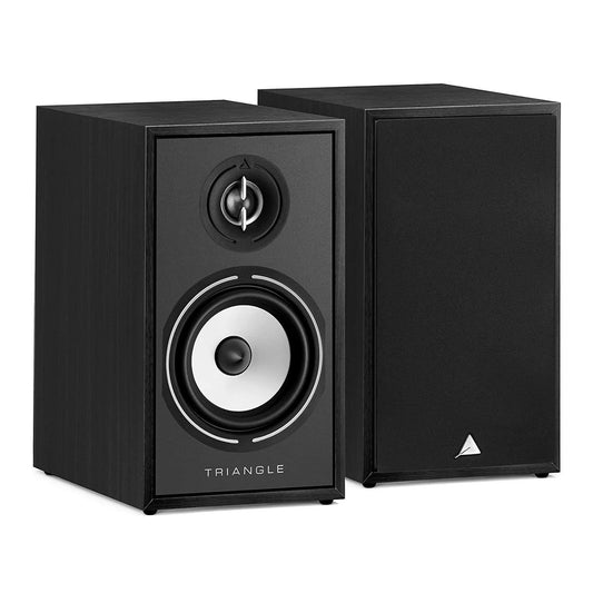 Triangle Borea BR02 Hi-Fi Bookshelf Speakers (Black Ash, Pair)