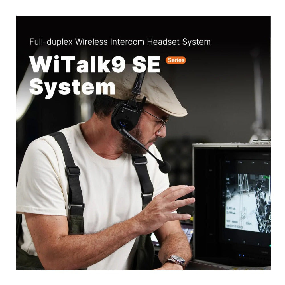Saramonic WiTalk9 SE-2S 2-Person Full-Duplex Wireless Intercom System (2.4 GHz)