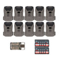 Wildgame Innovations Wraith 2.0 Lightsout Trail Camera with 40 Infrared LEDs (10-Pack) Bundle