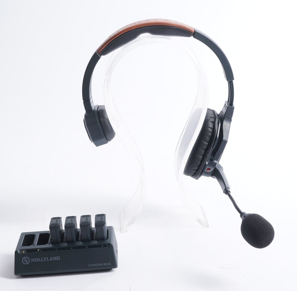 Hollyland Solidcom SE Global 4S 4-Person Single-Ear Headset Intercom System (2.4 (Used)