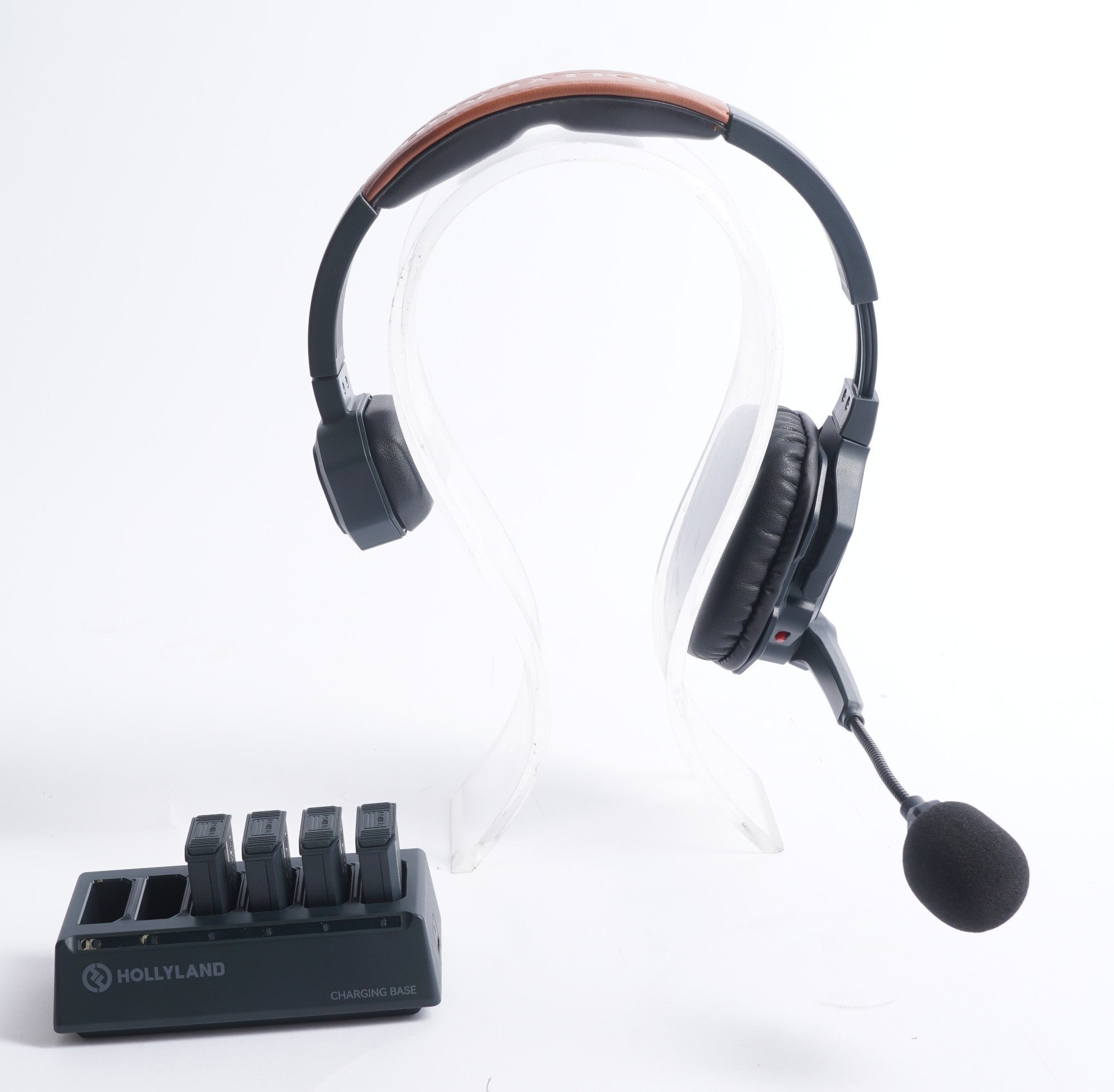 Hollyland Solidcom SE Global 4S 4-Person Single-Ear Headset Intercom System (2.4 (Used)