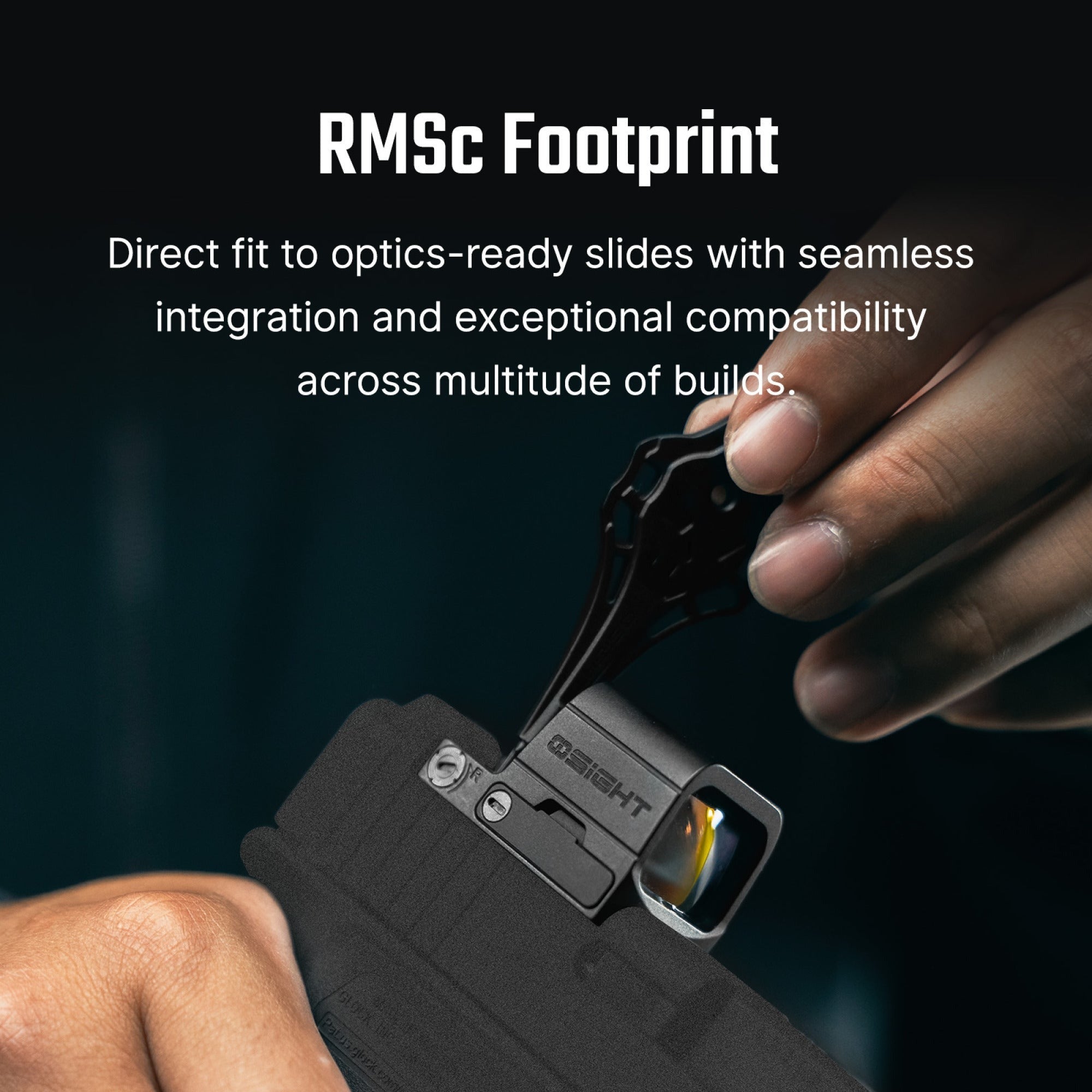 Osight SE 2 MOA Red Dot and 32 MOA Circle Sight with Parallax-free Performance