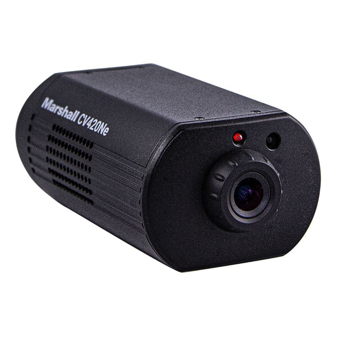 Marshall CV420NE 9.2MP Digital Pan 4K60 Stream Camera with NDI HX3, HDMI and USB (Black)