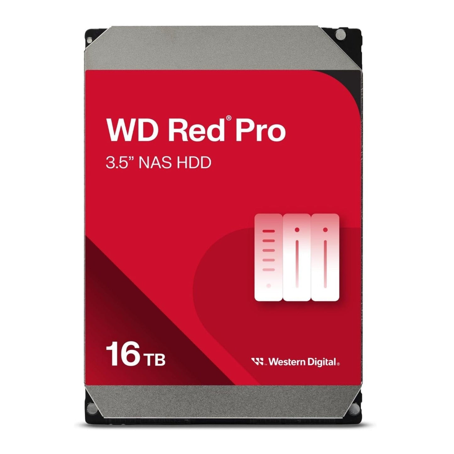 Western Digital 16TB WD Red Pro NAS Internal Hard Drive - 7200 RPM, SATA 6Gb/s