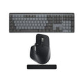 Logitech MX Mechanical Illuminated Wireless Keyboard with Mouse and Palm Rest