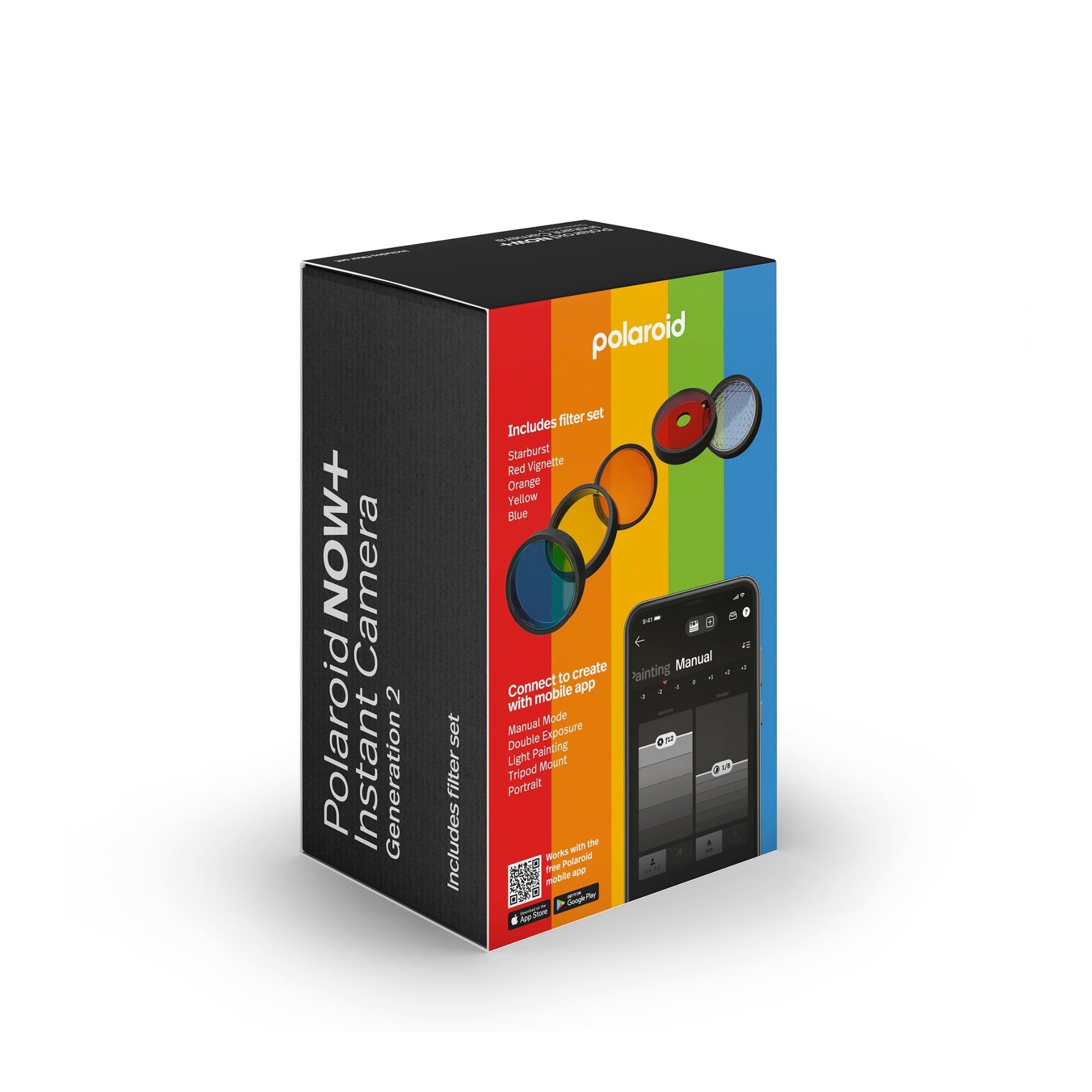 Polaroid Now+ Instant Camera Generation 2 (Black)