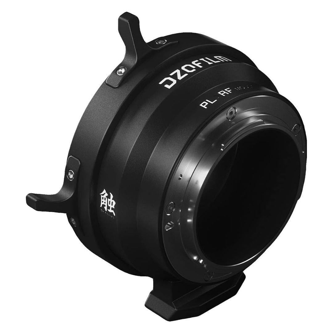 DZOFilm Octopus Adapter for PL-Mount Lens to Canon RF Camera with Active-Locking System (Black)