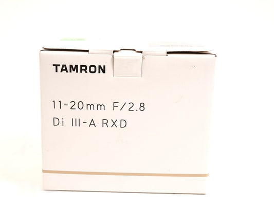 Tamron B060X 11-20mm F/2.8 Di III-A Lens for Fujifilm X APS-C Mirrorless Cameras (Used)