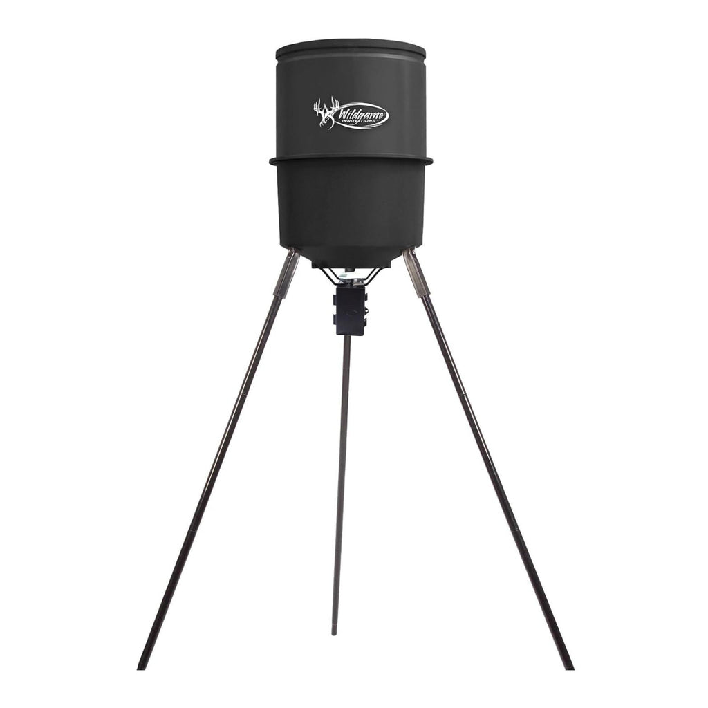 Wildgame Innovations Quick-Set 270 lbs Poly Barrel Game Feeder with Timer