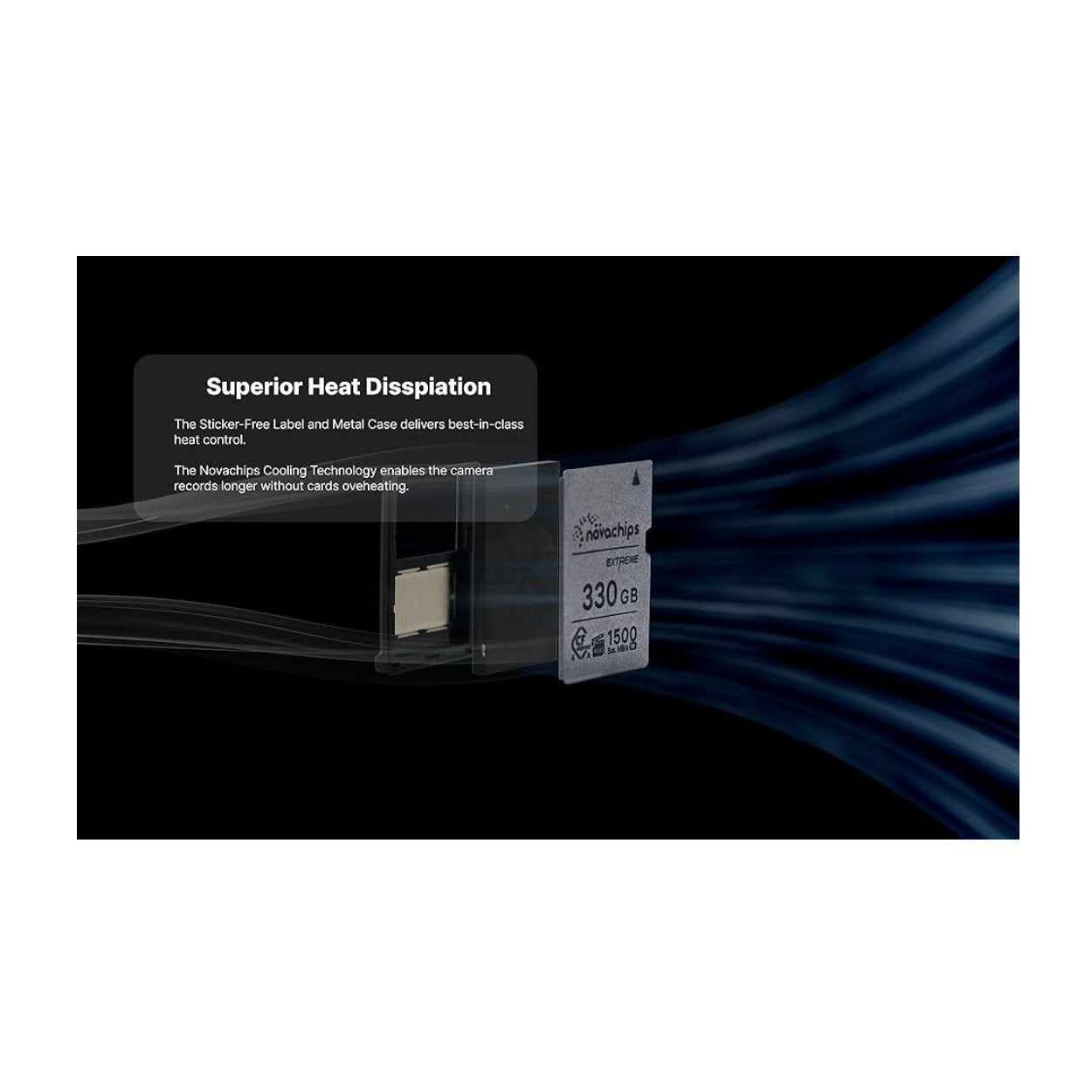 Novachips Express 400GB CFexpress 4.0 Type A Memory Card