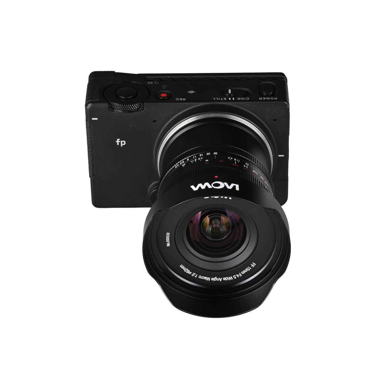 Laowa 15mm f/4.5 0.5X Ultra Wide Angle Macro Lens for L-Mount (Black)