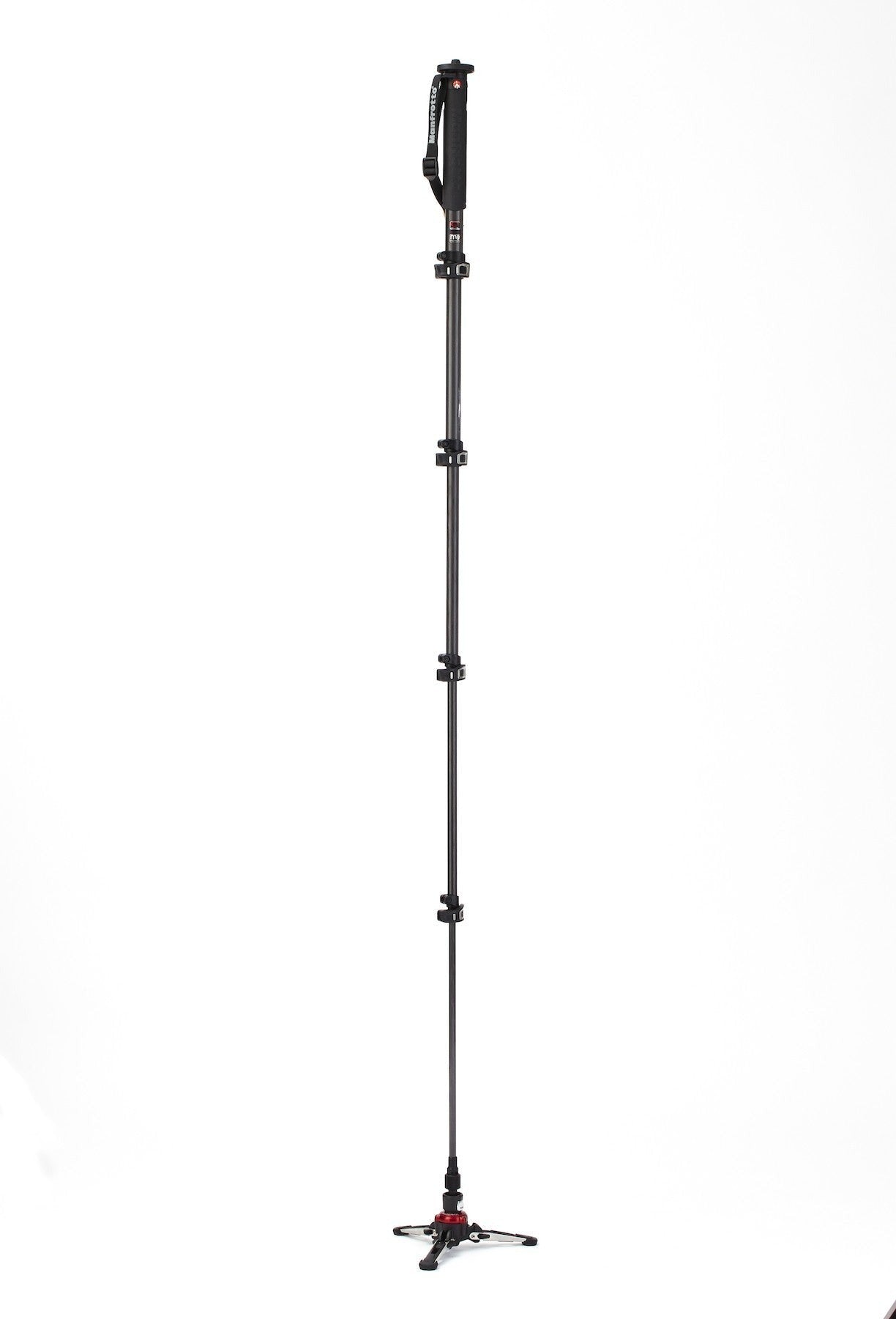 Manfrotto XPRO Monopod+ 5 Section Carbon Fiber Monopod with Fluid Base