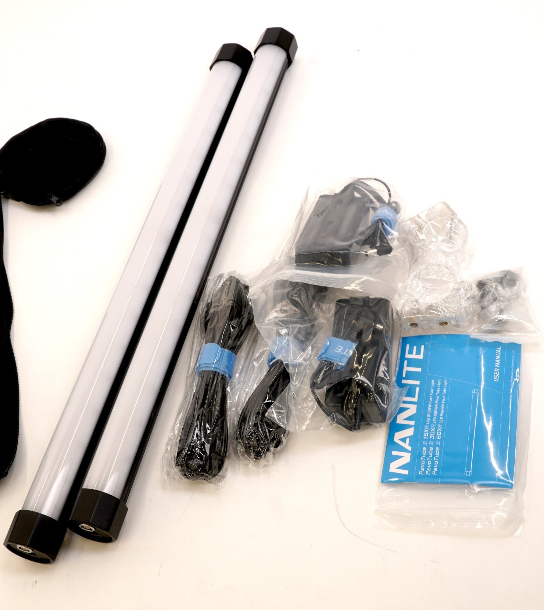 Nanlite PavoTube II 15XR 2FT CRMX Pixel Tubes with Internal Battery 2-Light Kit (Used)