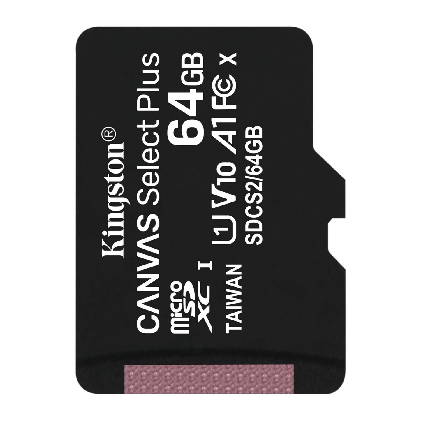 Kingston 64GB 100MB/s Read Speed Canvas Durable A1-Rated Memory Cards (2-Pack)