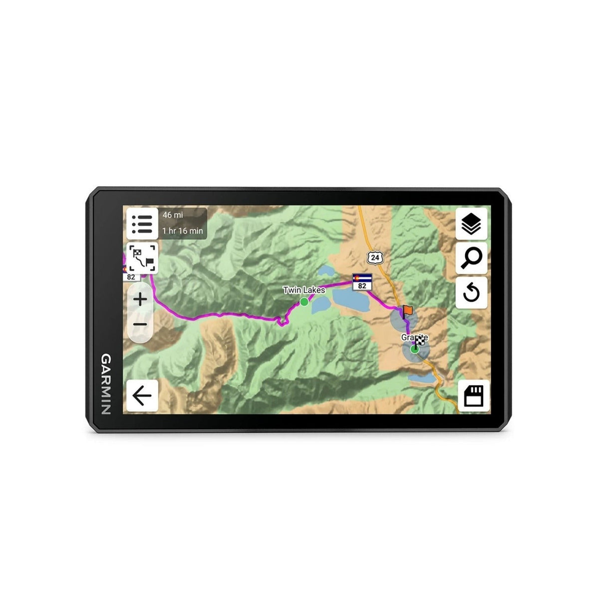 Garmin zmo XT3 4.7-Inch Motorcycle GPS Navigator Bundle with 128GB Memory Card