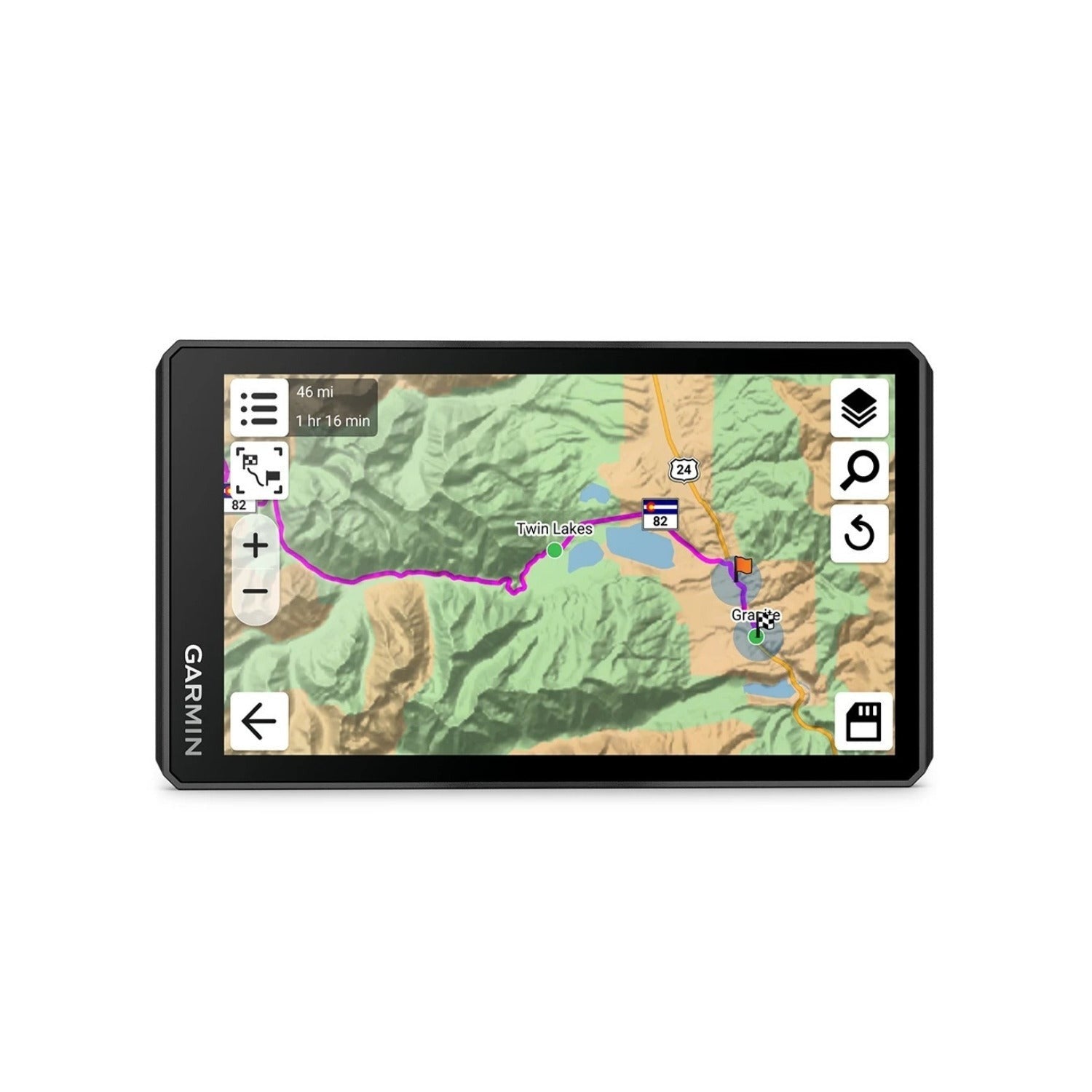 Garmin zmo XT3 4.7-Inch Motorcycle GPS Navigator Bundle with 128GB Memory Card