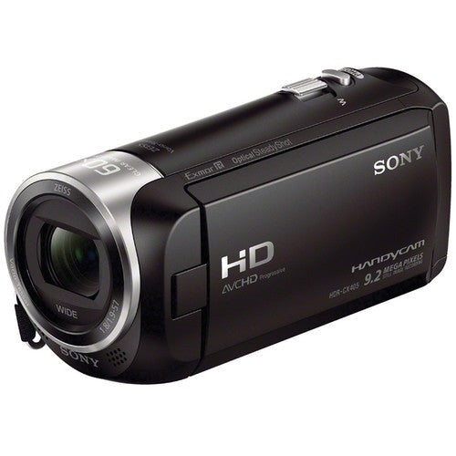 Sony HDR-CX405 Handycam Camcorder with Two 32GB Cards and Li-ion Battery Bundle